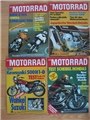 MOTORRAD blader samtlige årganger fra 1972-2015